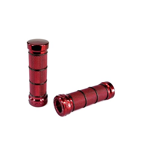 ACSUD 344110 - COPPIA MANOPOLE PRO GRIP 866 ROSSO