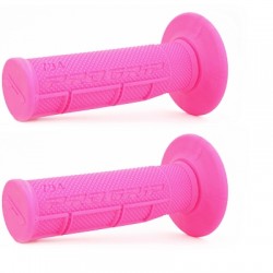 ACSUD 344113A - COPPIA MANOPOLE PRO GRIP 794 ROSA FLUORESCENTE