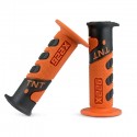 ACSUD 344199D - COPPIA MANOPOLE TNT RACING GRIP 922X ARANCIO/NERO