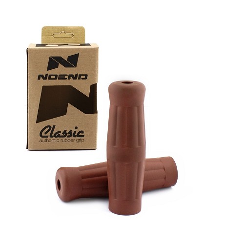 ACSUD 344224A - COPPIA MANOPOLE NOEND CLASSIC BARREL CARAMEL